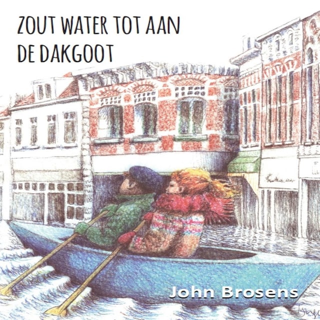 Buchcover für Zout water tot aan de dakgoot
