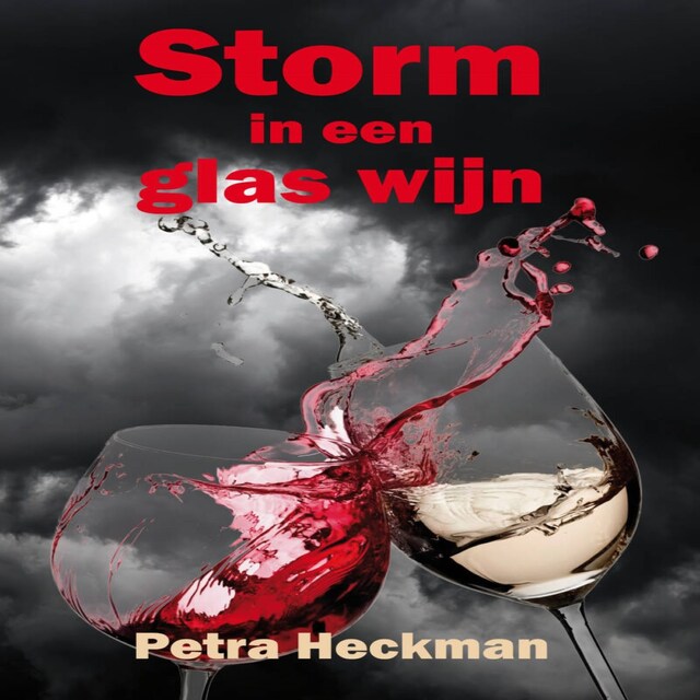 Couverture de livre pour Storm in een glas wijn