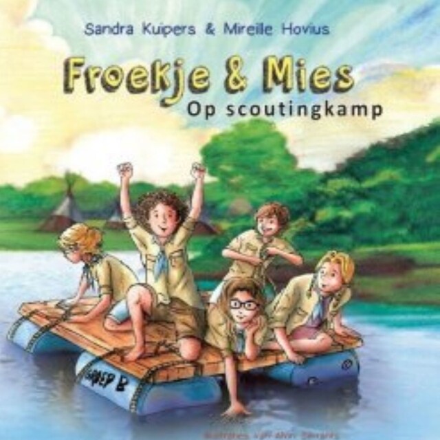 Book cover for Froekje & Mies op scoutingkamp