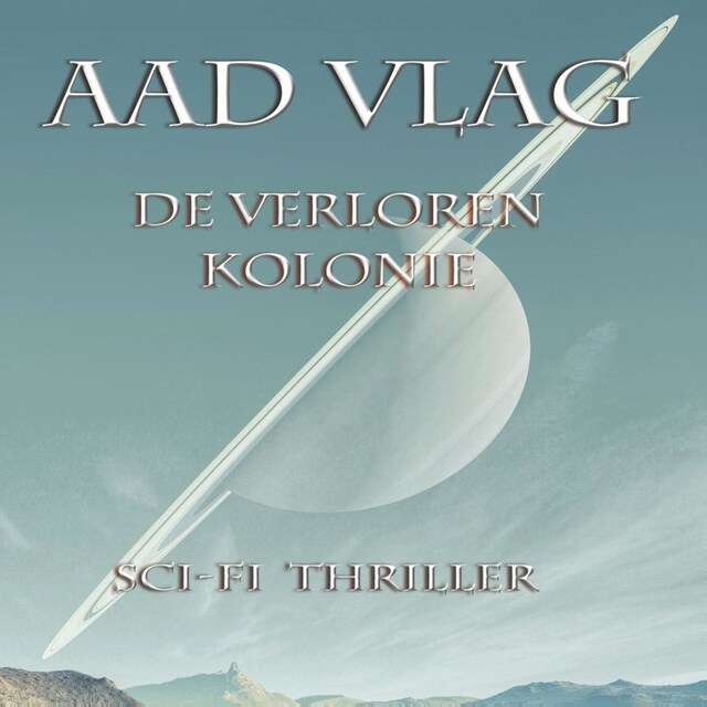 Buchcover für De verloren Kolonie