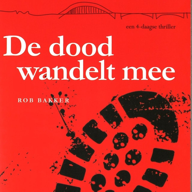 Okładka książki dla De dood wandelt mee