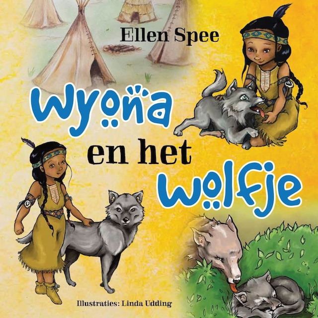 Boekomslag van Wyona en het wolfje