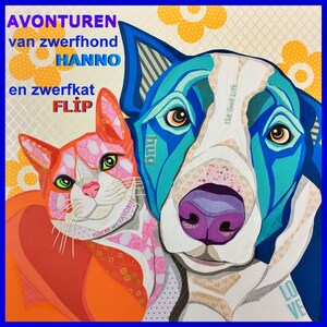 Avonturen van zwerfhond Hanno en zwerfkat Flip - luisterboek