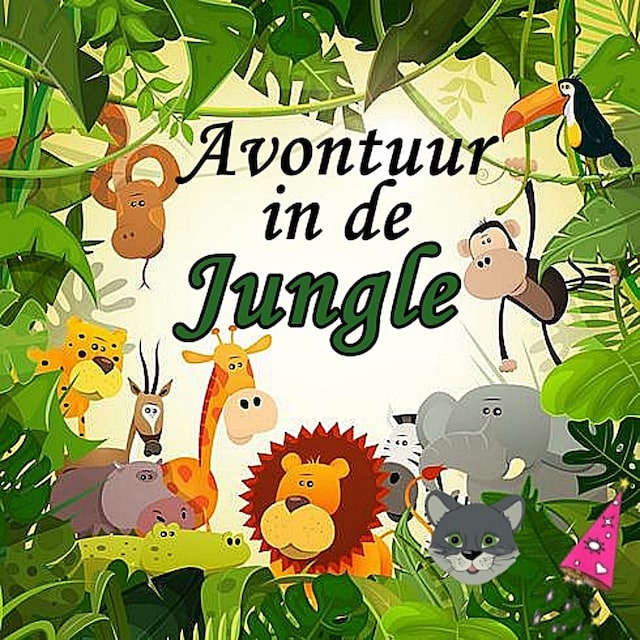 Book cover for Avontuur in de jungle