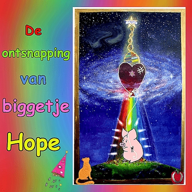 Book cover for De ontsnapping van biggetje Hope