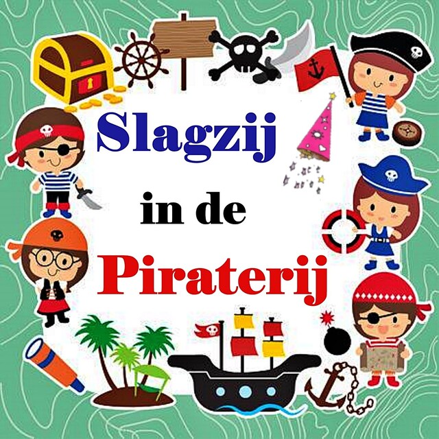 Book cover for Slagzij in de piraterij