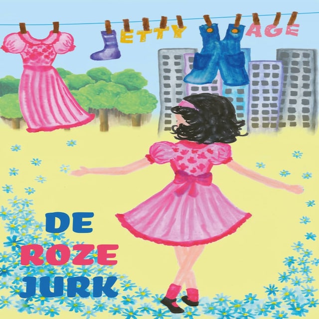 Copertina del libro per De roze jurk