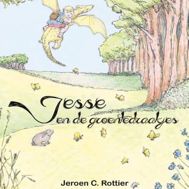 Okładka książki dla Jesse en de groentedraakjes