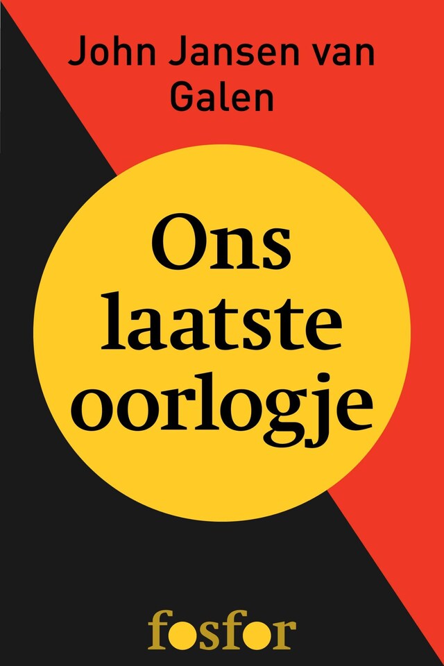 Kirjankansi teokselle Ons laatste oorlogje