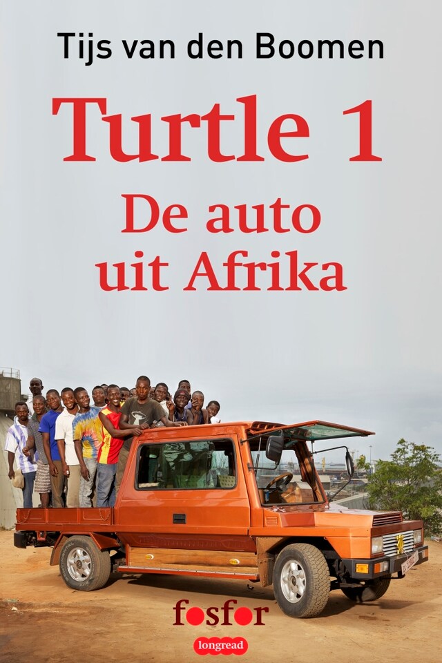 Book cover for Turtle 1: De auto uit Afrika