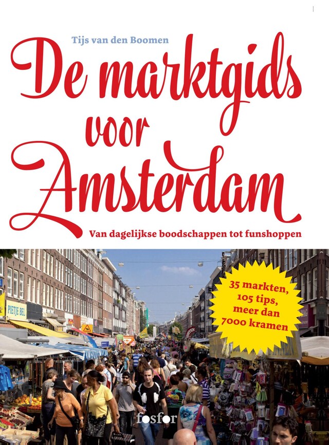 Bokomslag for De marktgids voor Amsterdam