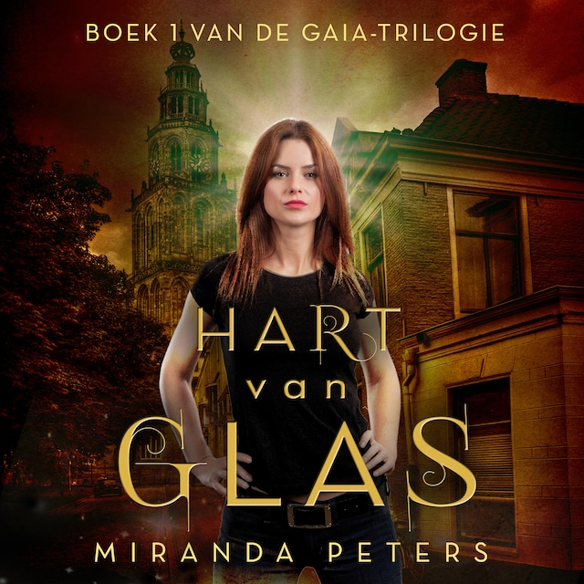 Book cover for Hart van glas