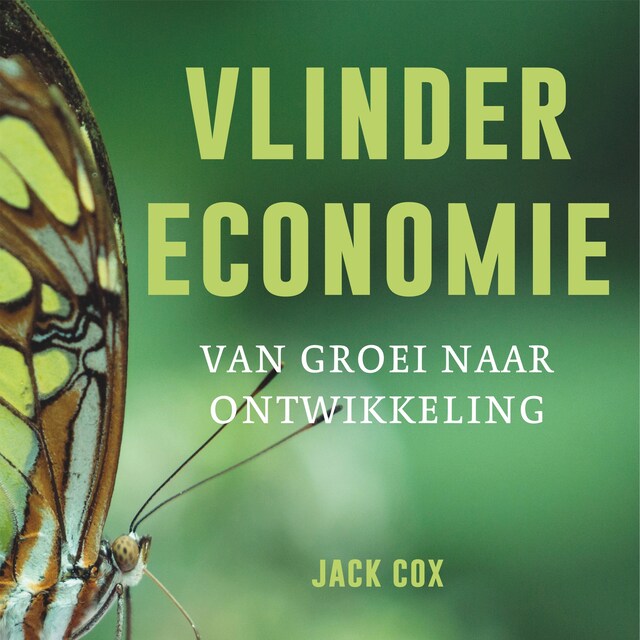 Vlindereconomie Boekomslag van Vlindereconomie