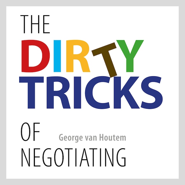 Kirjankansi teokselle The Dirty Tricks of Negotiating