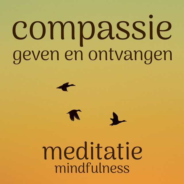 Copertina del libro per Compassie Geven en Ontvangen: Mindfulness Meditatie