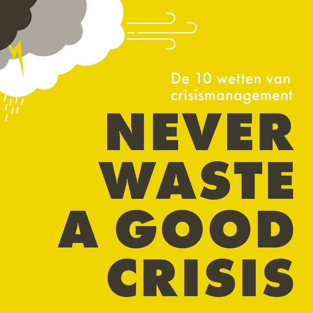 Book cover for Never waste a good crisis