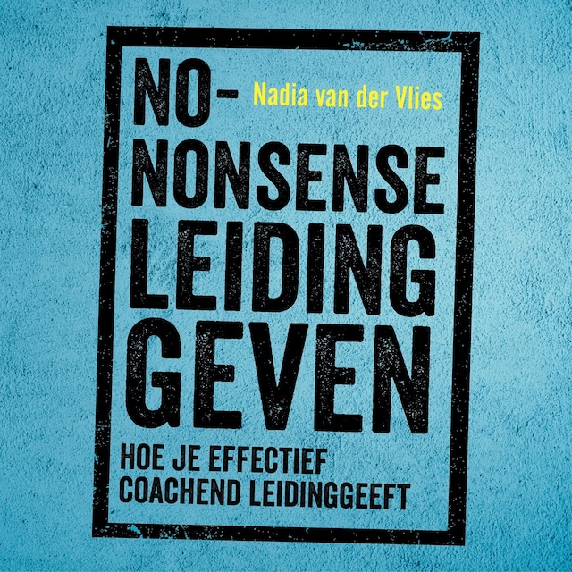 Boekomslag van No-nonsense leidinggeven