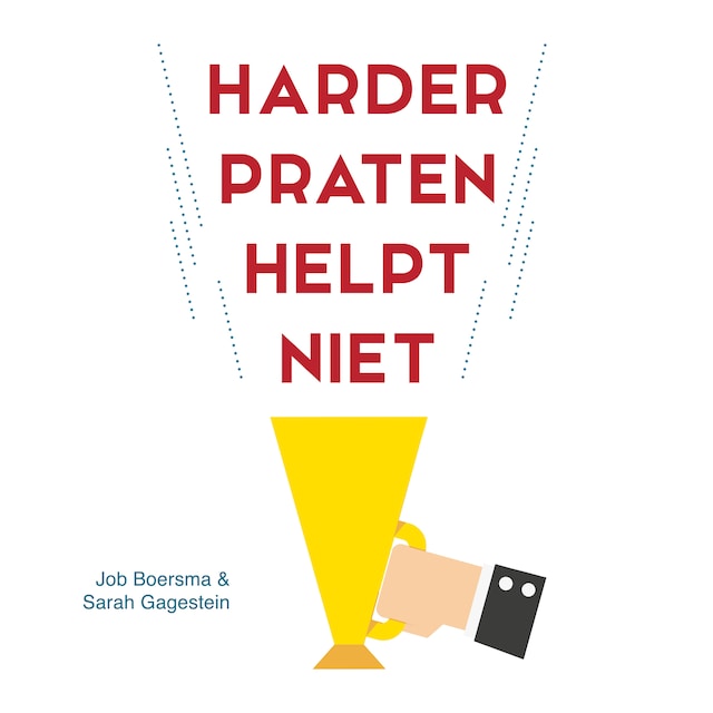 Book cover for Harder praten helpt niet