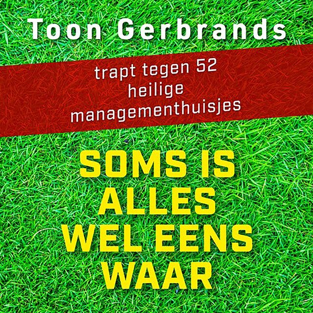 Buchcover für Soms is alles wel eens waar