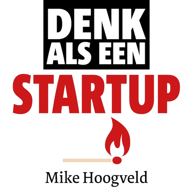 Portada de libro para Denk als een startup