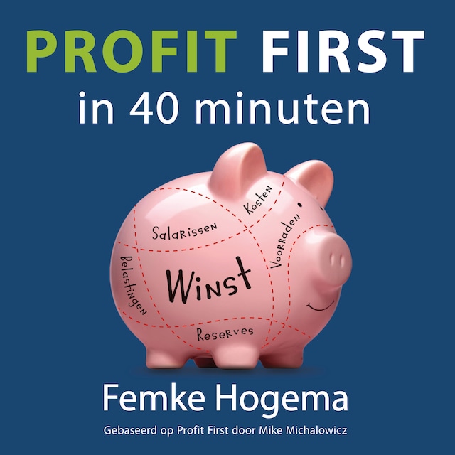 Buchcover für Profit First in 40 minuten