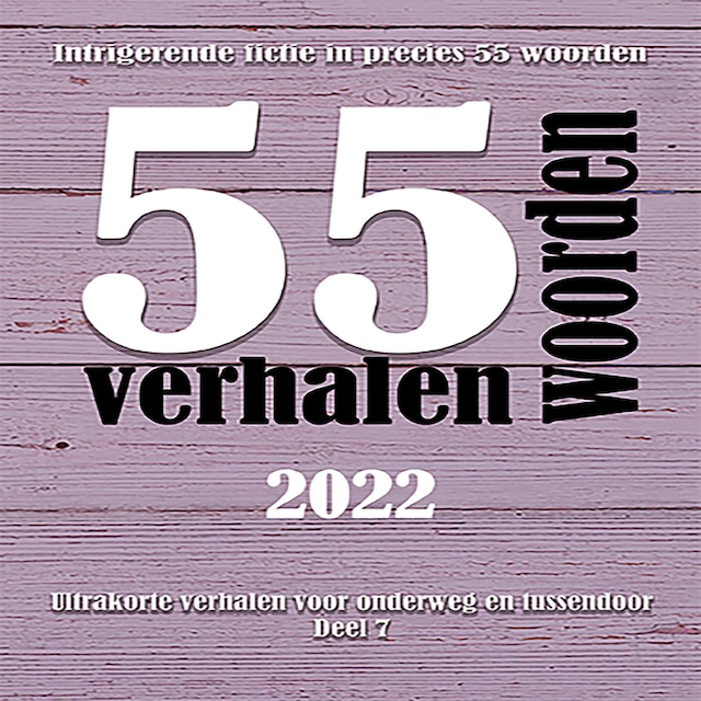 Copertina del libro per 55 woordenverhalen 2022