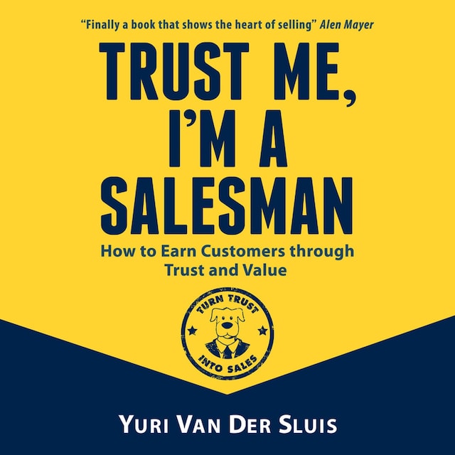 Book cover for Trust me, I'm a salesman