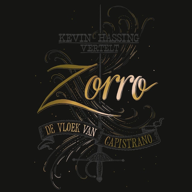 Okładka książki dla Zorro. De vloek van Capistrano