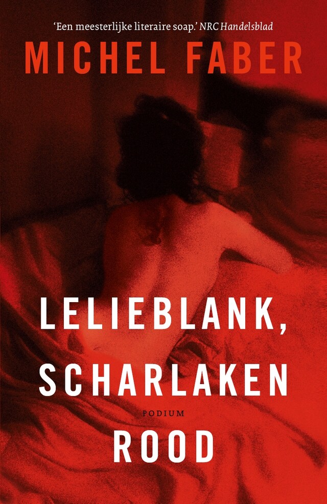 Book cover for Lelieblank, scharlakenrood