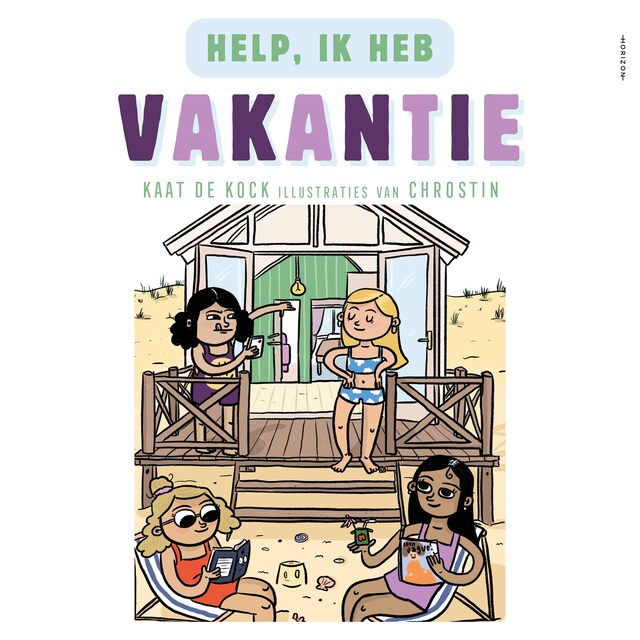 Book cover for Help, ik heb vakantie!