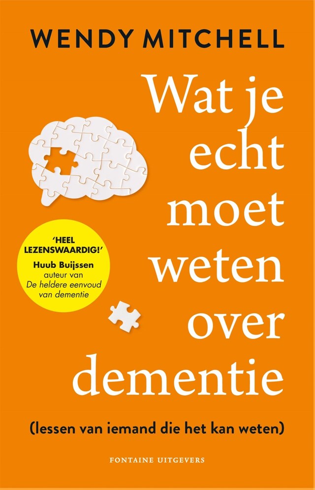 Book cover for Wat je echt moet weten over dementie