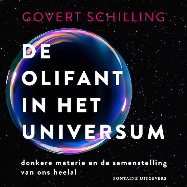 Book cover for De olifant in het universum