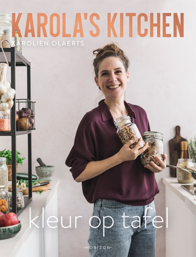 Book cover for Karola's Kitchen: Kleur op tafel