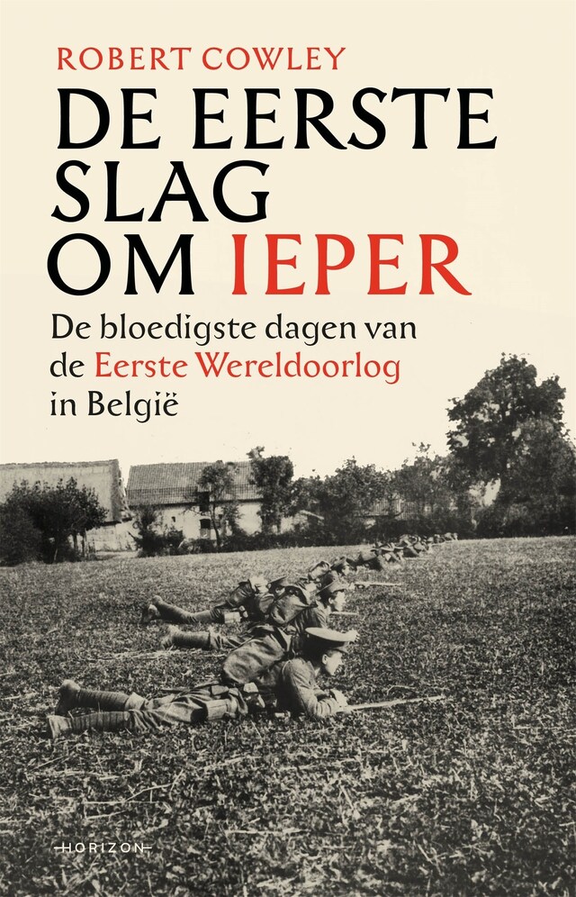 Buchcover für De Eerste Slag om Ieper