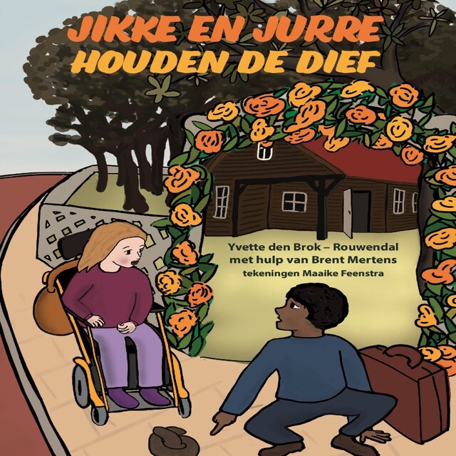Book cover for Jikke en Jurre houden de dief