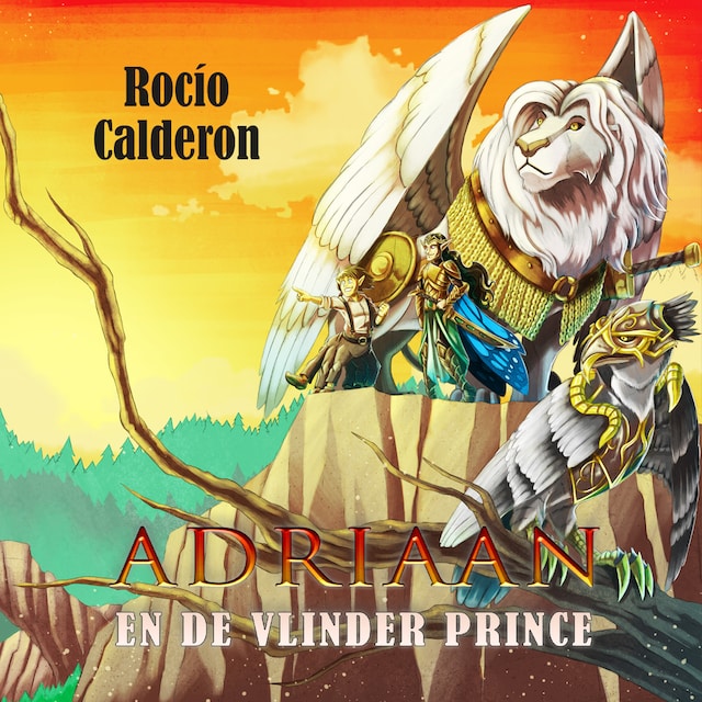 Book cover for Adriaan en de vlinder Prince