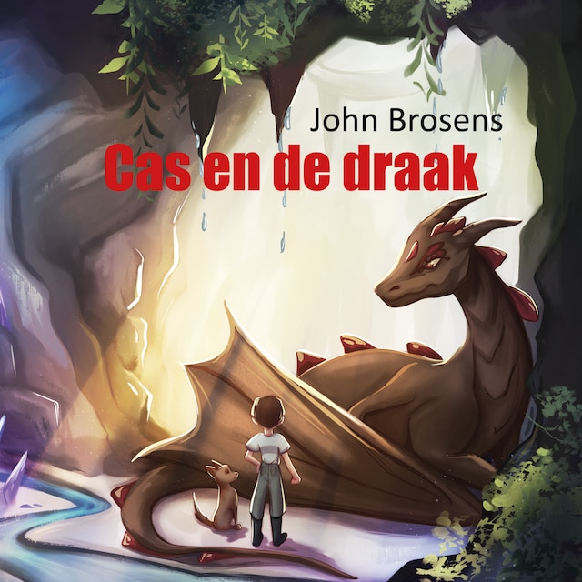 Book cover for Cas en de draak