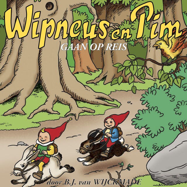 Kirjankansi teokselle Wipneus en Pim gaan op reis