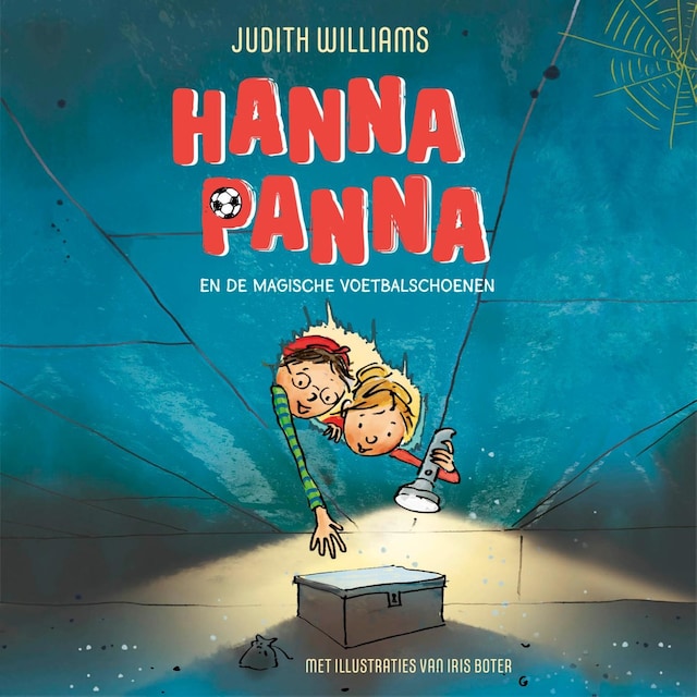 Copertina del libro per Hanna Panna en de magische voetbalschoenen