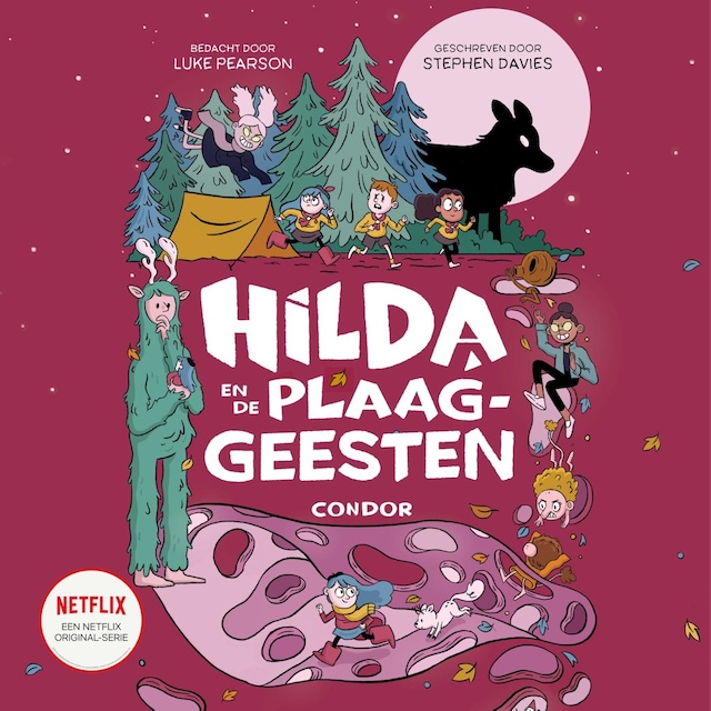 Book cover for Hilda en de plaaggeesten
