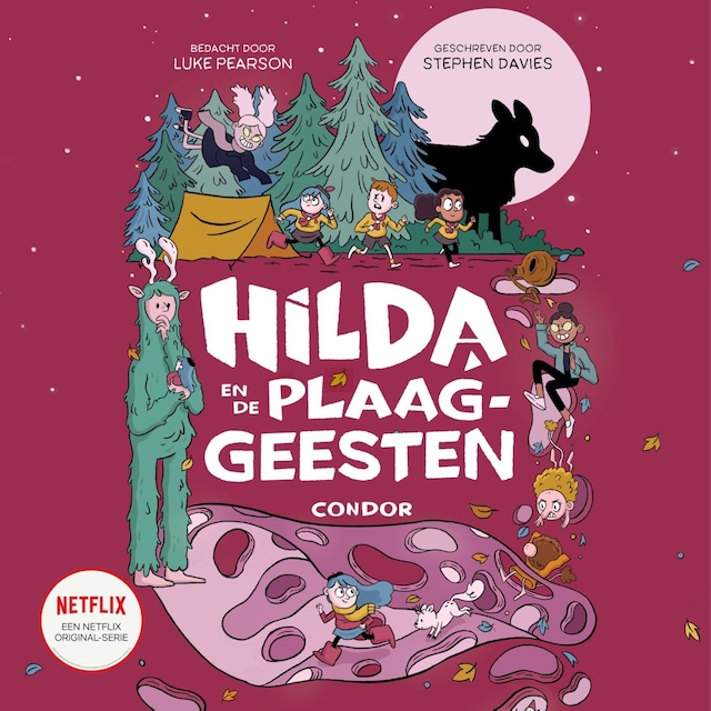 Hilda en de plaaggeesten Book cover for Hilda en de plaaggeesten