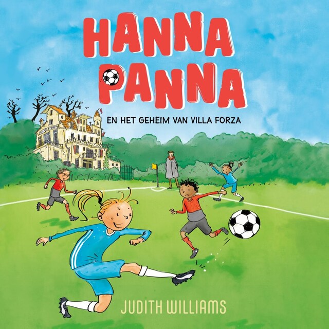 Buchcover für Hanna Panna en het geheim van Villa Forza