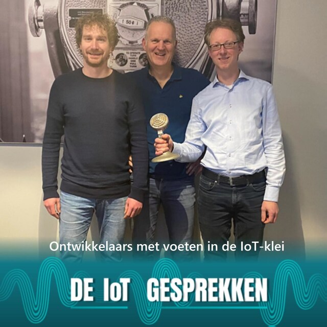 Buchcover für Ontwikkelaars met voeten in de IoT-klei