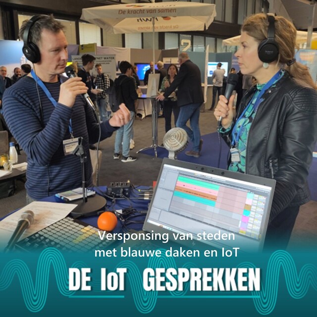 Copertina del libro per Versponsing van steden met blauwe daken en IoT