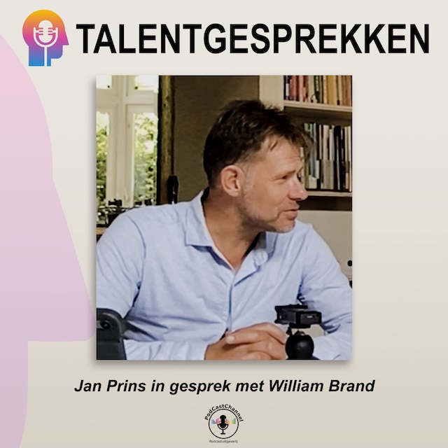 Book cover for Jan Prins in gesprek met William Brand