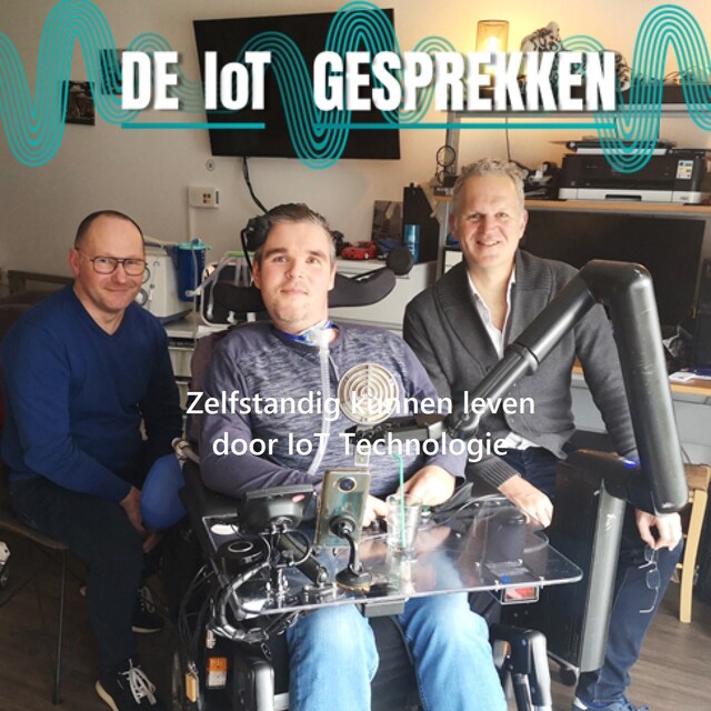 Book cover for Zelfstandig kunnen leven door IoT Technologie