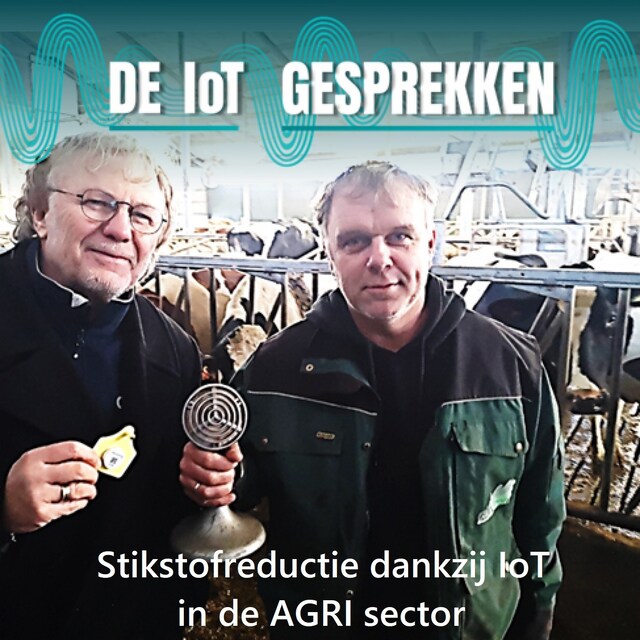 Book cover for Stikstofreductie dankzij IoT in de AGRI sector