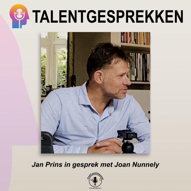 Buchcover für Jan Prins in gesprek met Joan Nunnely