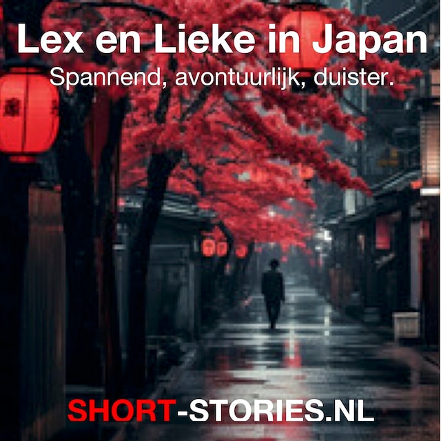 Book cover for Lex en Lieke in Japan