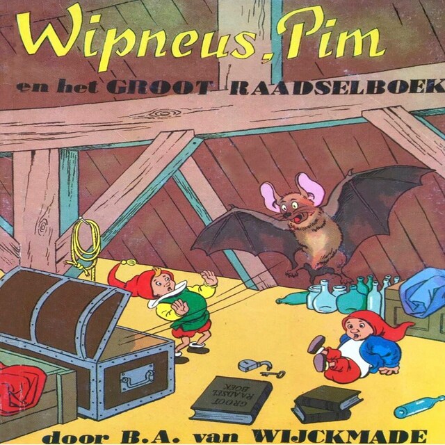 Book cover for Wipneus, Pim en het groot raadselboek